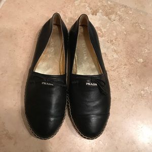 Authentic Prada espadrilles